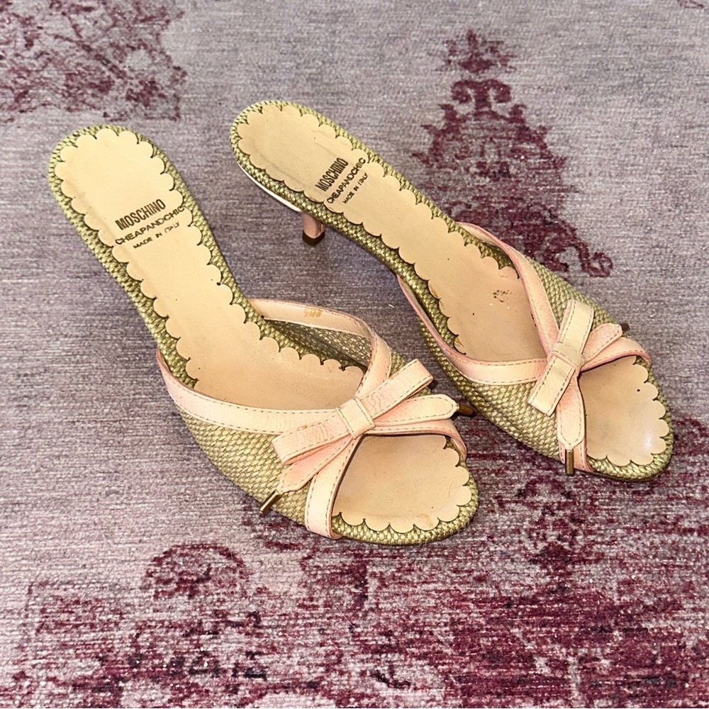 Moschino Cheap & Chic Bow Heels